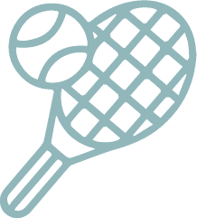 Copper Sun tennis court icon